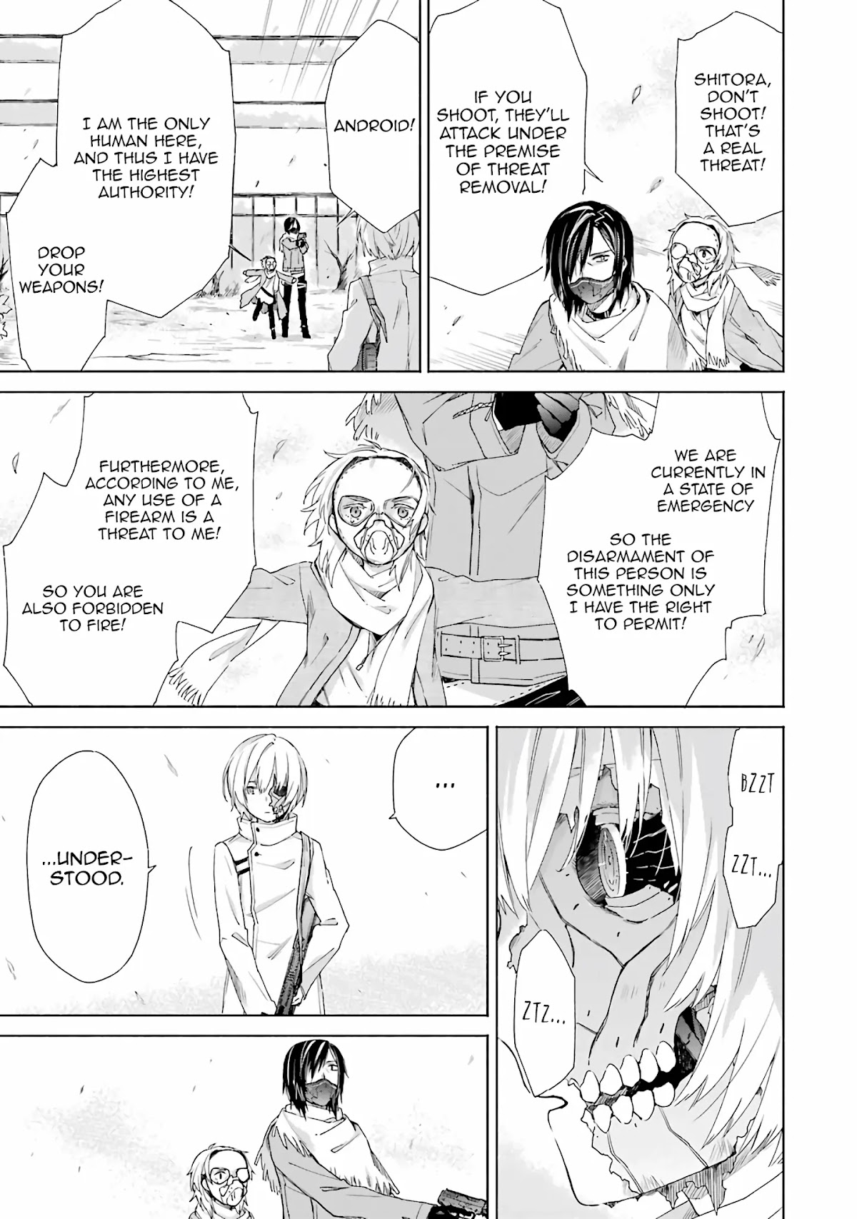 Our Lives After the Apocalypse Chapter 9 page 13 - Chapter 9: The Organic Contamination Zone