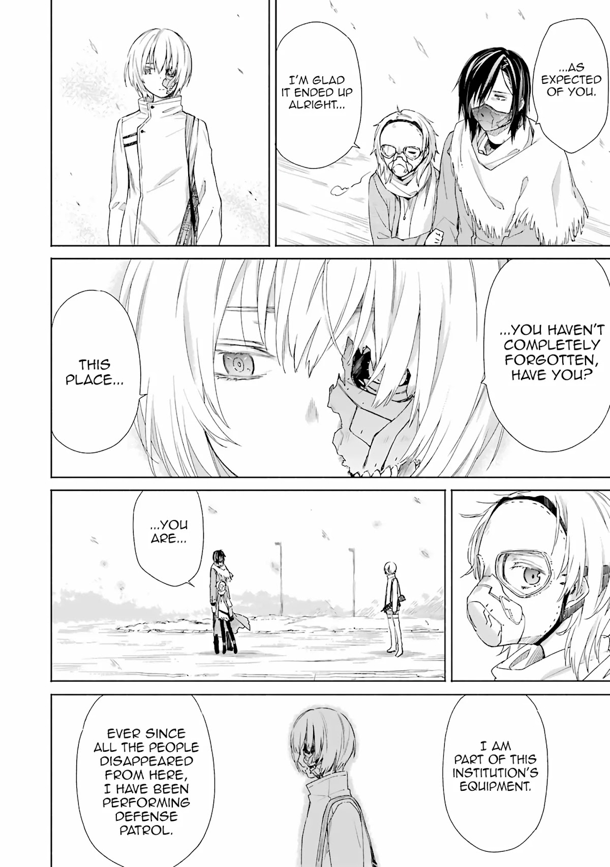 Our Lives After the Apocalypse Chapter 9 page 14 - Chapter 9: The Organic Contamination Zone