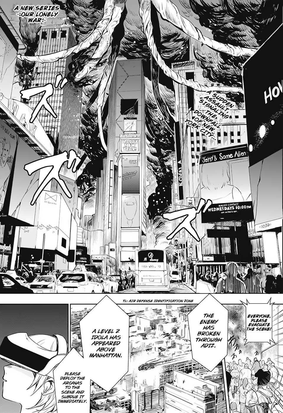 Our Lonely War Chapter 1 page 3 - Chapter 1: The Day Our War Began