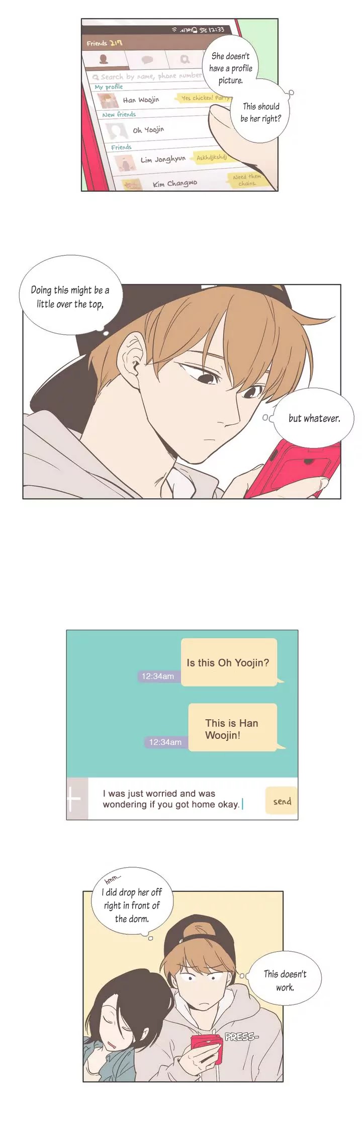 Our Relationship Is... Chapter 15 page 15 - Chapter 15: Going Separate Ways (1)