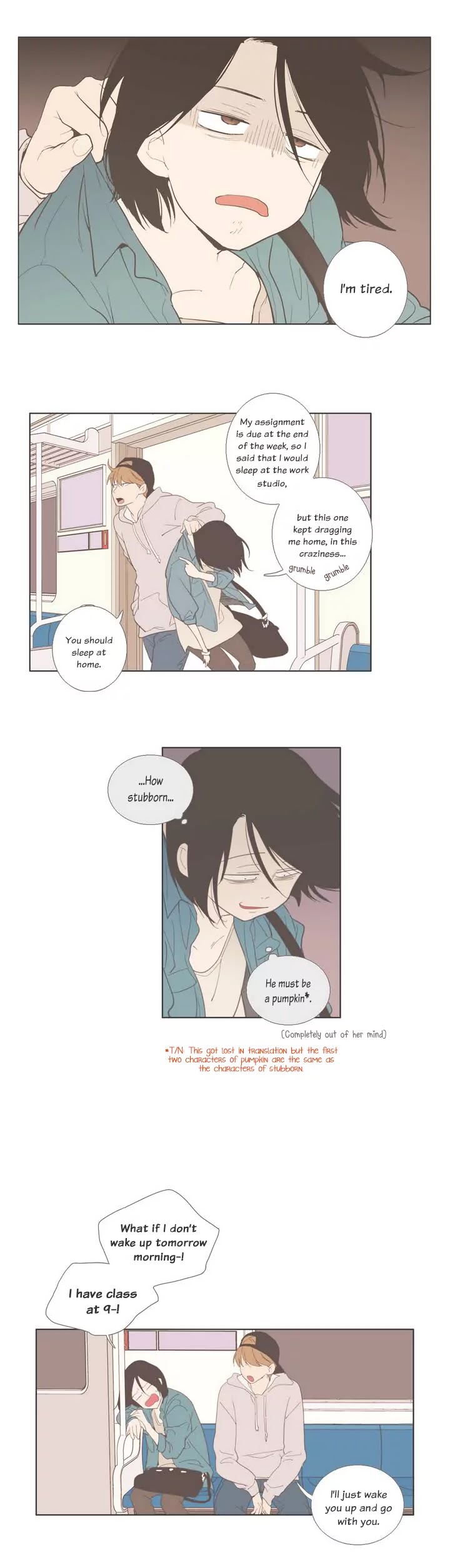 Our Relationship Is... Chapter 15 page 5 - Chapter 15: Going Separate Ways (1)
