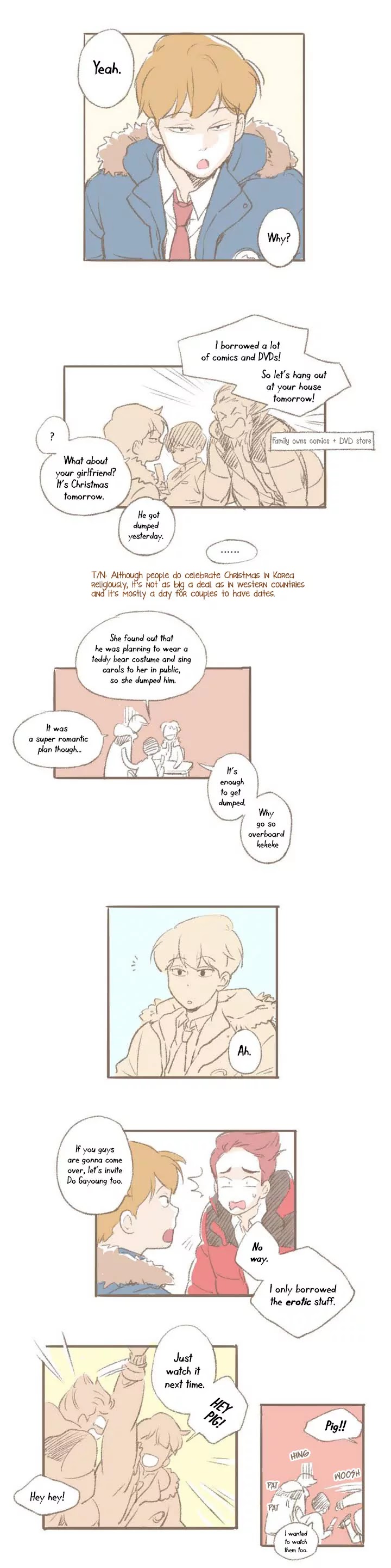 Our Relationship Is... Chapter 19.5 page 3 - Chapter 19.5: Christmas Special