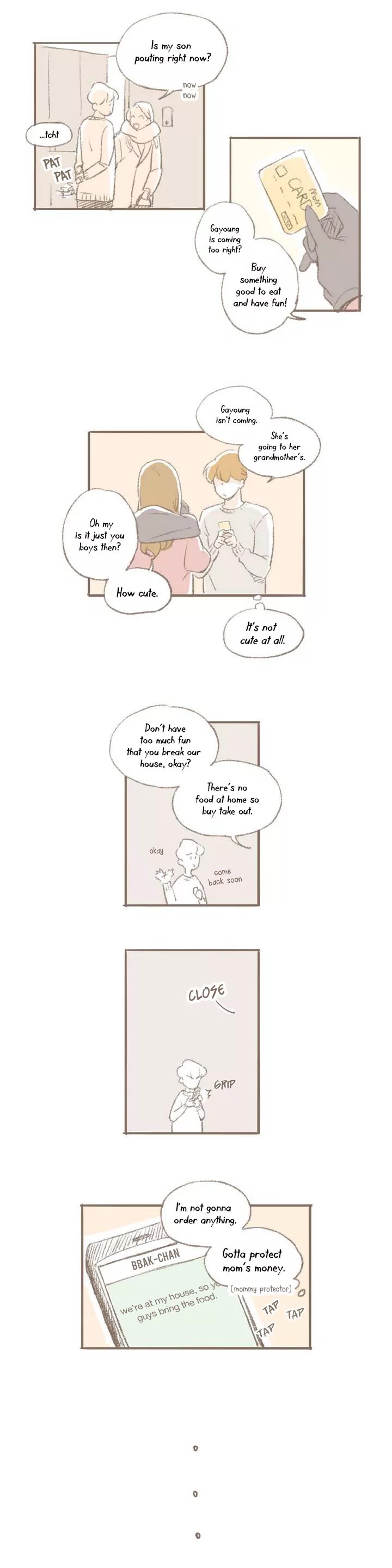 Our Relationship Is... Chapter 19.5 page 6 - Chapter 19.5: Christmas Special