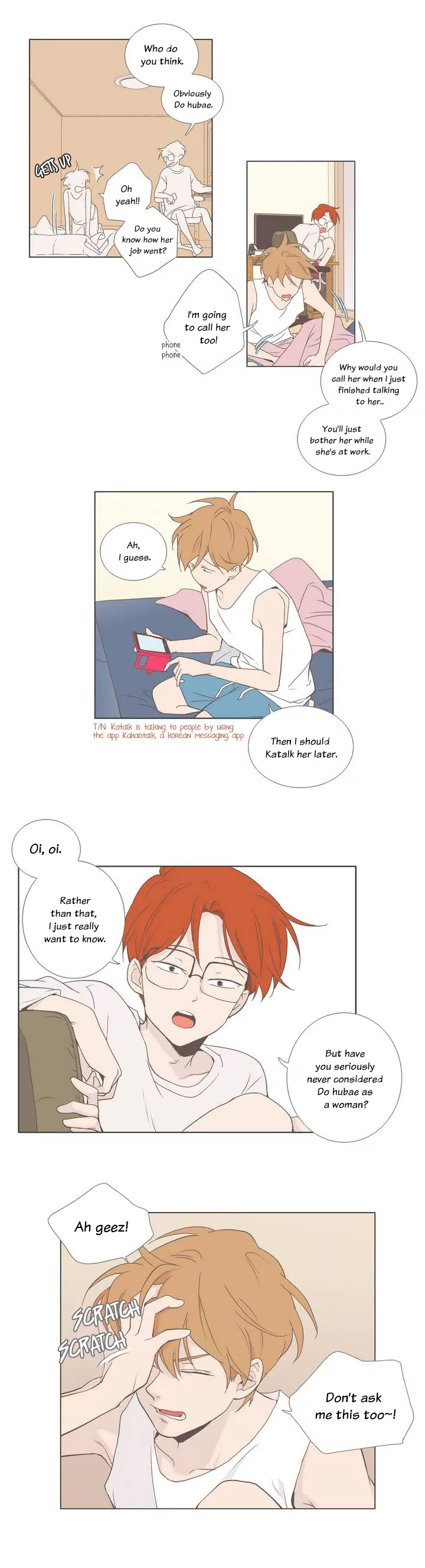 Our Relationship Is... Chapter 24 page 3 - Chapter 24: Holidays, New Surroundings (2)