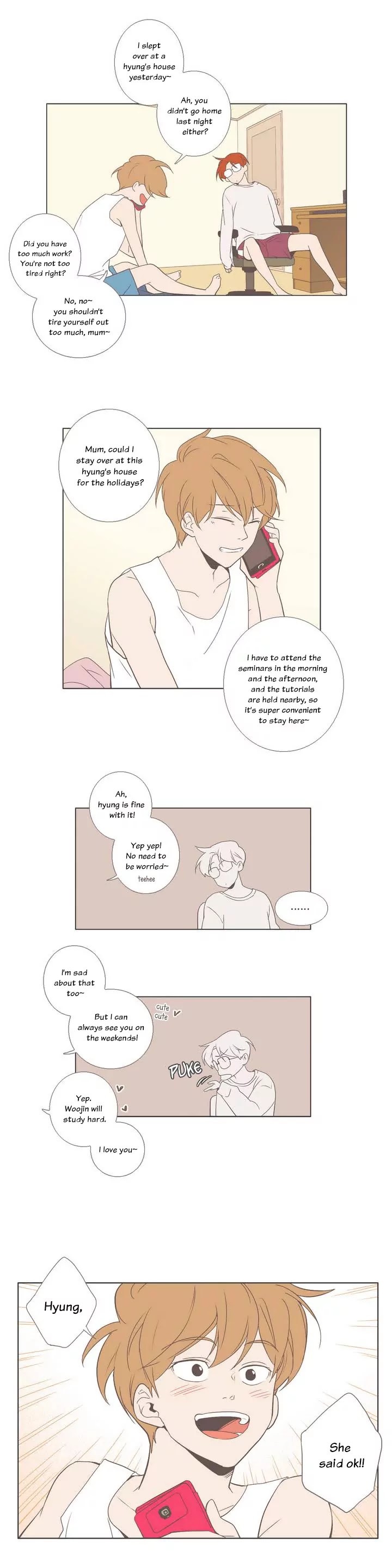 Our Relationship Is... Chapter 24 page 6 - Chapter 24: Holidays, New Surroundings (2)