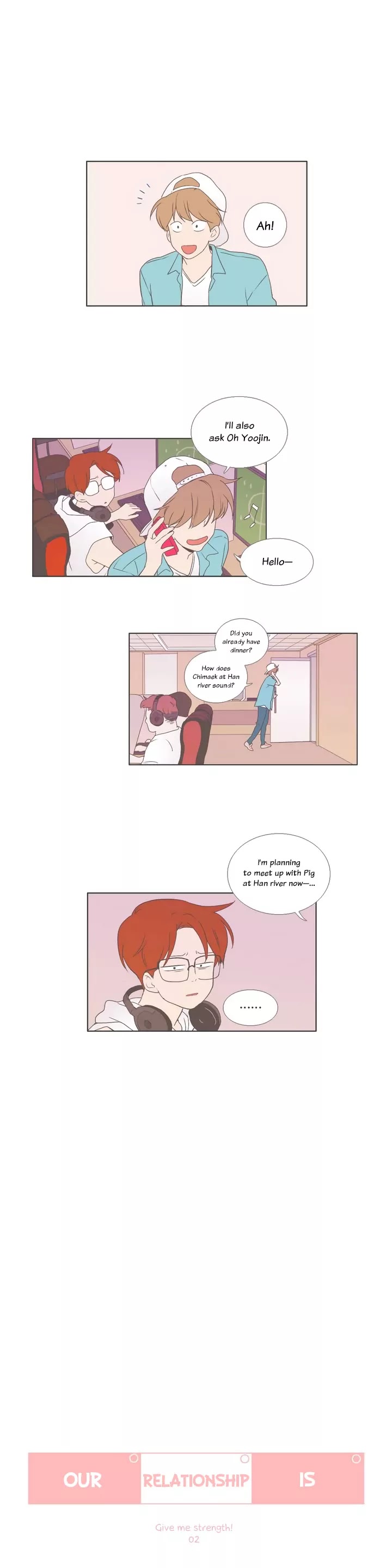 Our Relationship Is... Chapter 26 page 2 - Chapter 26: Give Me Strength! (2)