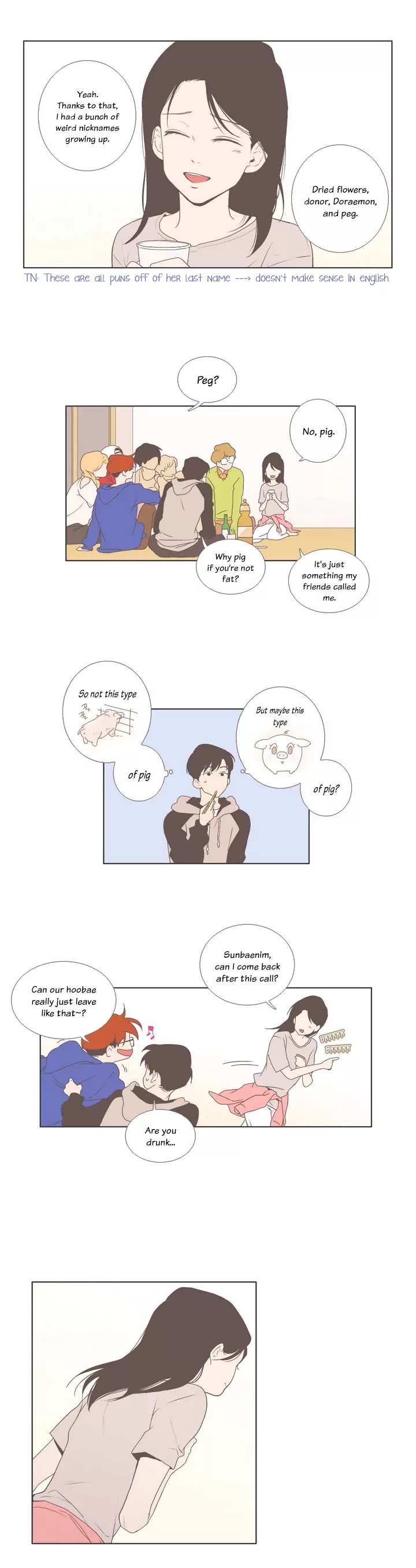 Our Relationship Is... Chapter 27 page 11 - Chapter 27: The Returning Student (Clumsy at Dating) (1)