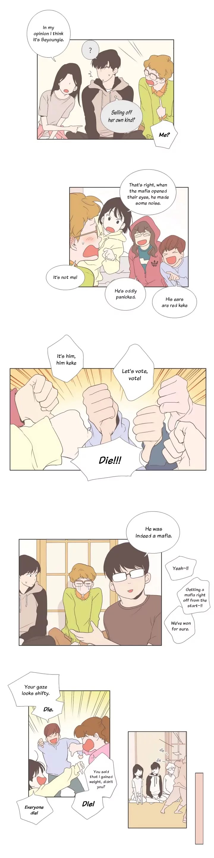 Our Relationship Is... Chapter 27 page 8 - Chapter 27: The Returning Student (Clumsy at Dating) (1)
