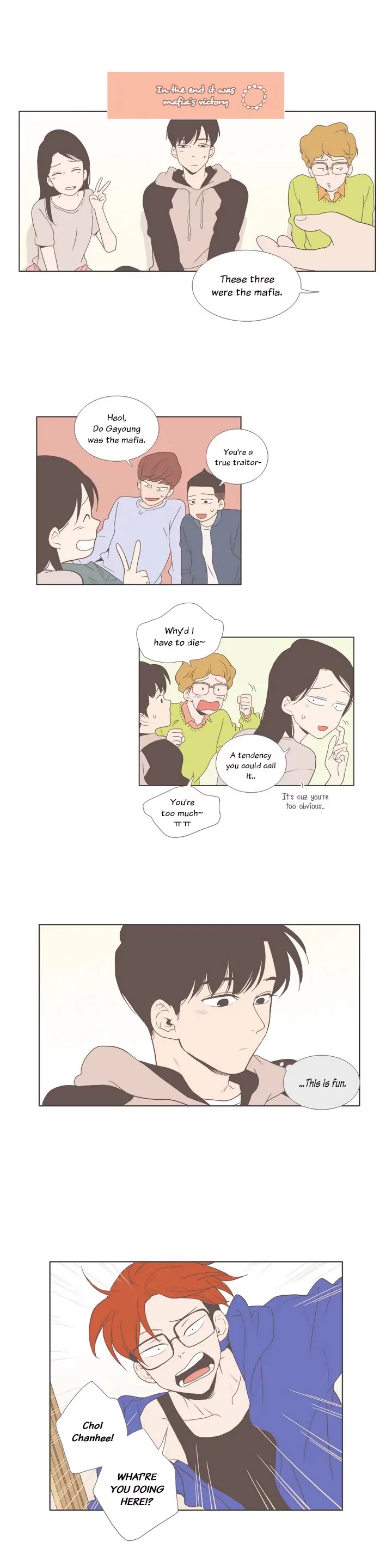 Our Relationship Is... Chapter 27 page 9 - Chapter 27: The Returning Student (Clumsy at Dating) (1)