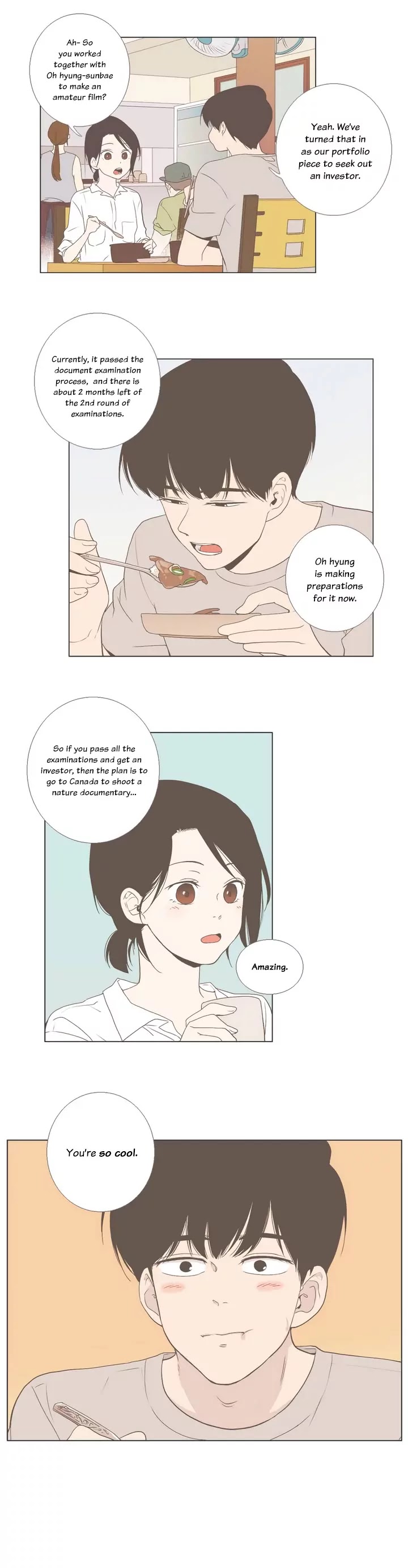 Our Relationship Is... Chapter 29 page 14 - Chapter 29: The Returning Student (Clumsy at Dating) (3)