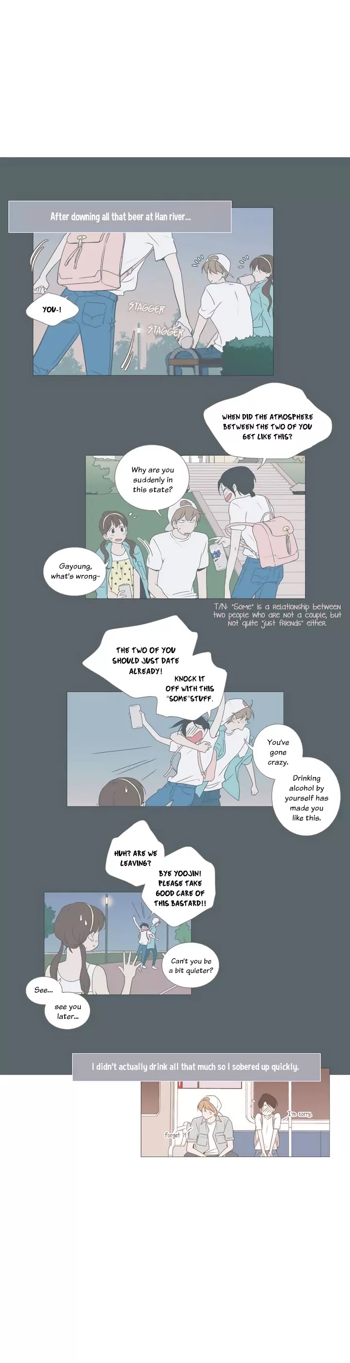 Our Relationship Is... Chapter 29 page 3 - Chapter 29: The Returning Student (Clumsy at Dating) (3)