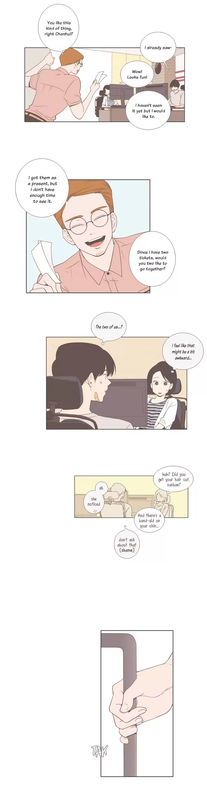 Our Relationship Is... Chapter 29 page 7 - Chapter 29: The Returning Student (Clumsy at Dating) (3)