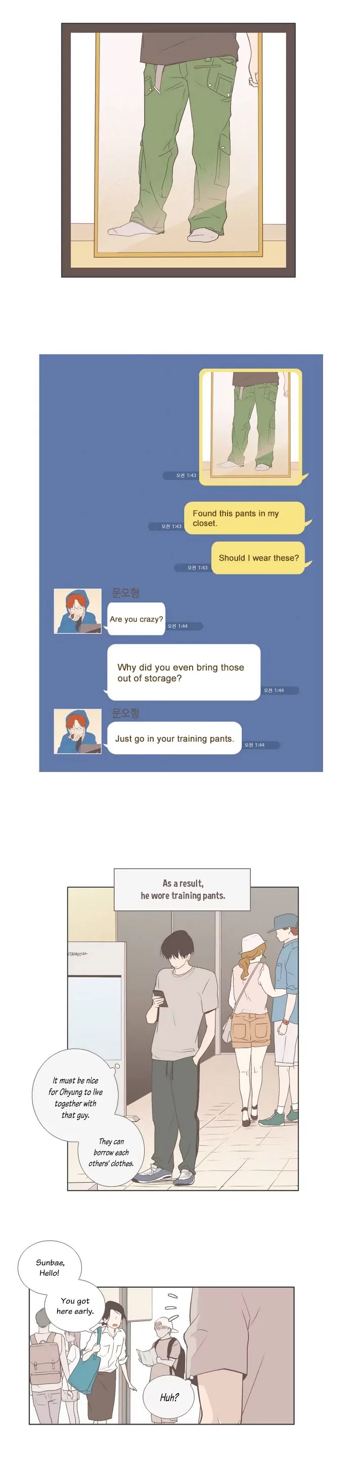Our Relationship Is... Chapter 29 page 9 - Chapter 29: The Returning Student (Clumsy at Dating) (3)