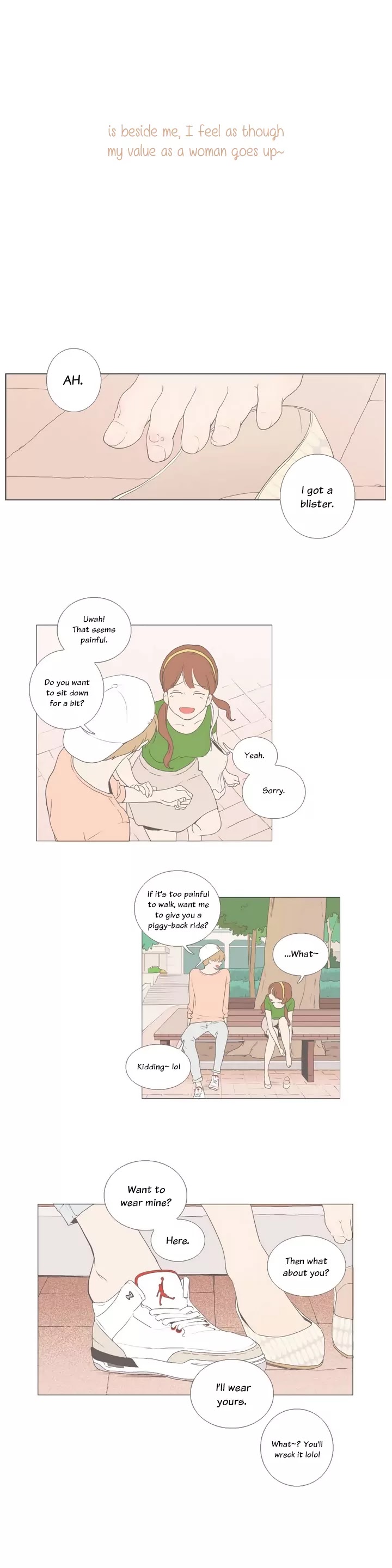 Our Relationship Is... Chapter 30 page 9 - Chapter 30: What Are You Guys Doing