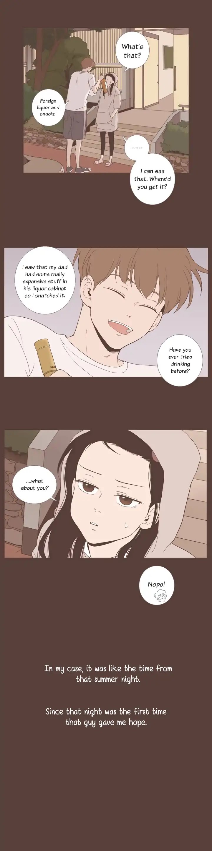 Our Relationship Is... Chapter 32 page 18 - Chapter 32: One Summer Night (1)