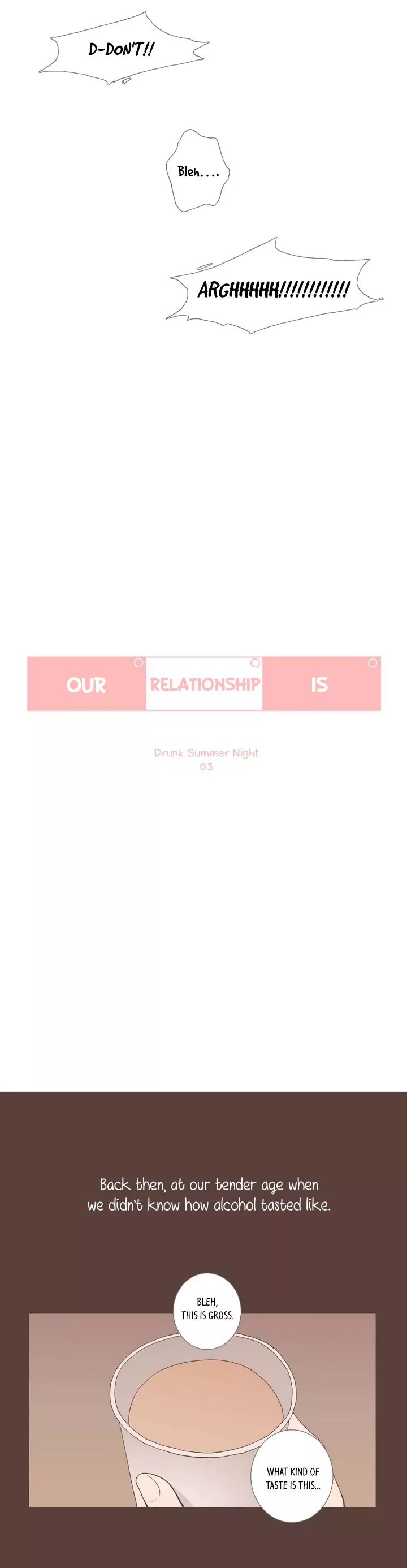 Our Relationship Is... Chapter 34 page 4 - Chapter 34: One Summer Night (3)