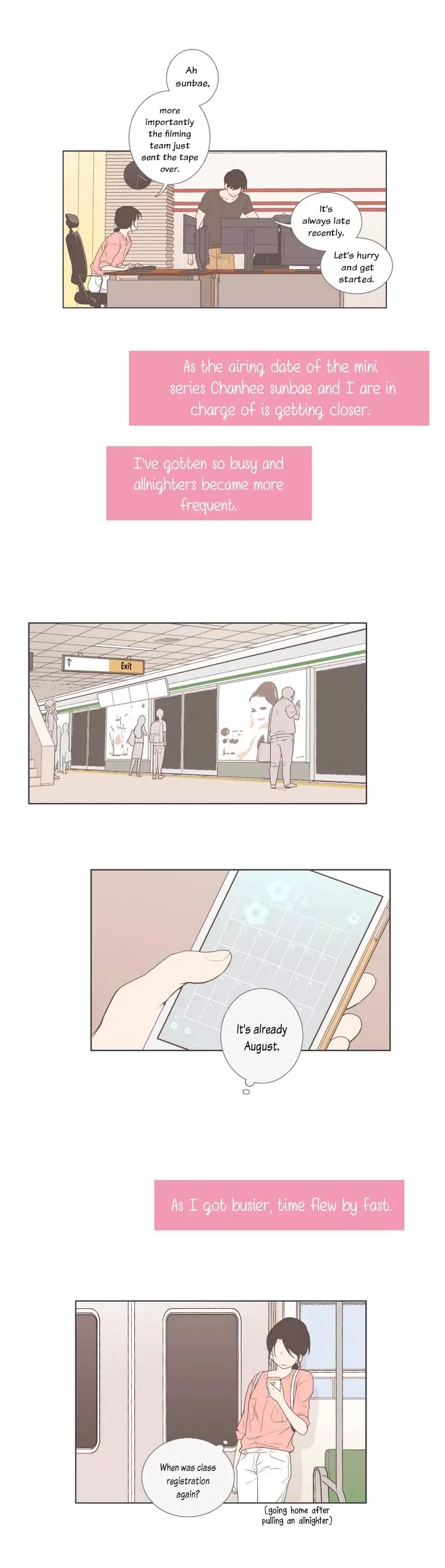 Our Relationship Is... Chapter 35 page 8 - Chapter 35: All Kinds of Things (1)