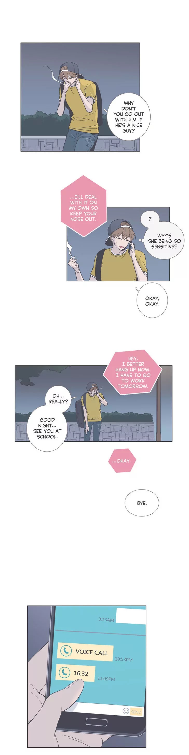 Our Relationship Is... Chapter 46 page 10 - Chapter 46: The Boy-Person-Friend's Story (5)
