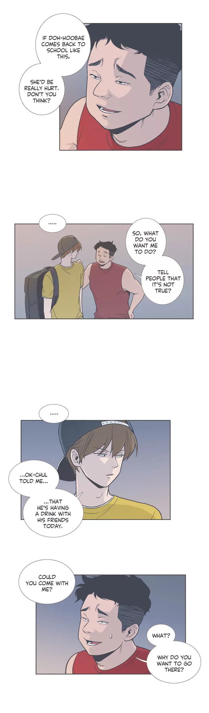 Our Relationship Is... Chapter 46 page 18 - Chapter 46: The Boy-Person-Friend's Story (5)