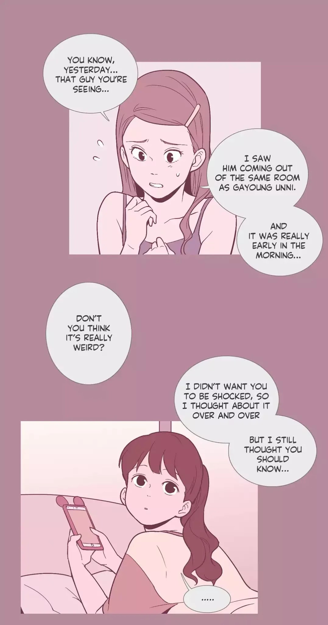 Our Relationship Is... Chapter 47 page 25 - Chapter 47: None of Your Business (1)