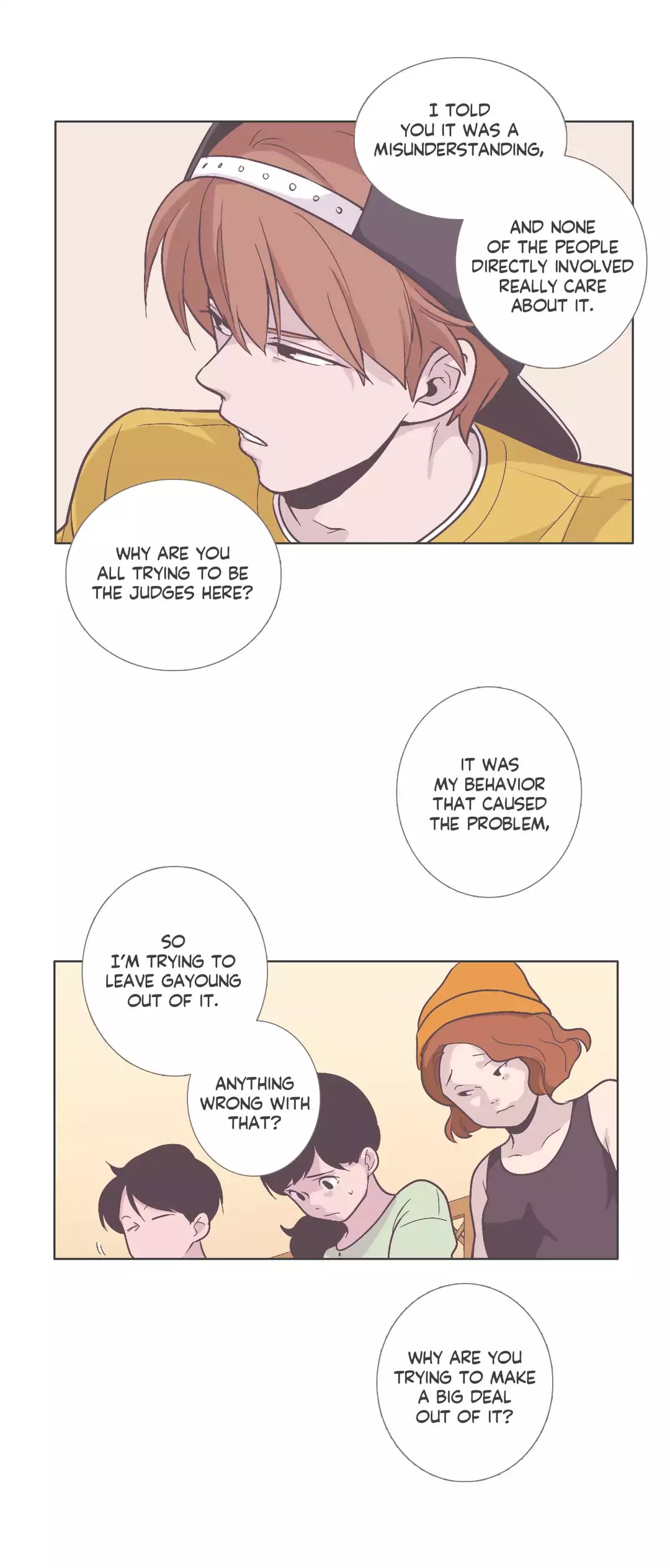 Our Relationship Is... Chapter 47 page 35 - Chapter 47: None of Your Business (1)