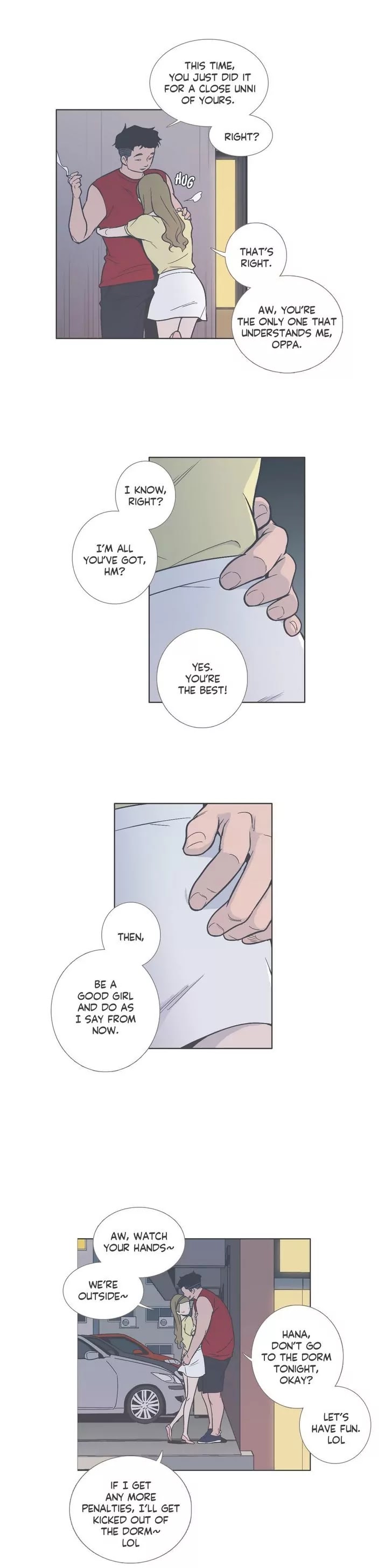 Our Relationship Is... Chapter 48 page 8 - Chapter 48: None of Your Business (2)