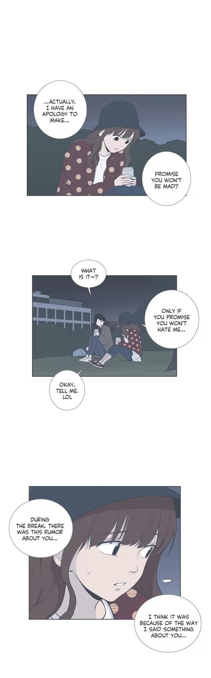 Our Relationship Is... Chapter 56 page 14 - Chapter 56: Tried to Avoid