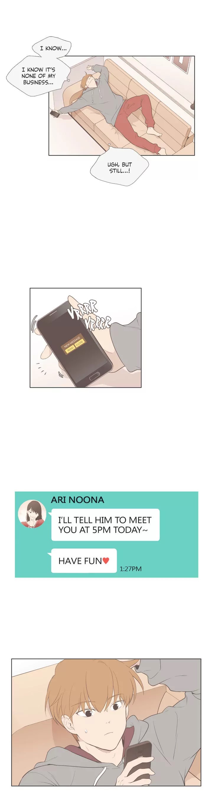 Our Relationship Is... Chapter 68 page 19 - Chapter 68: Try to Forget (5)