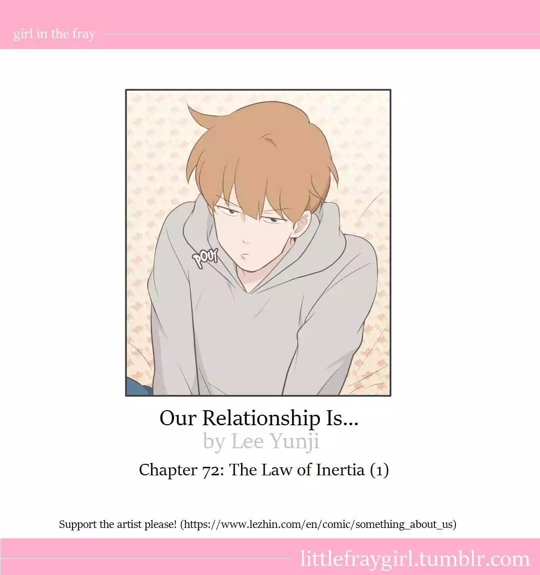 Our Relationship Is... Chapter 72 page 1 - Chapter 72: The Law of Intertia (1)