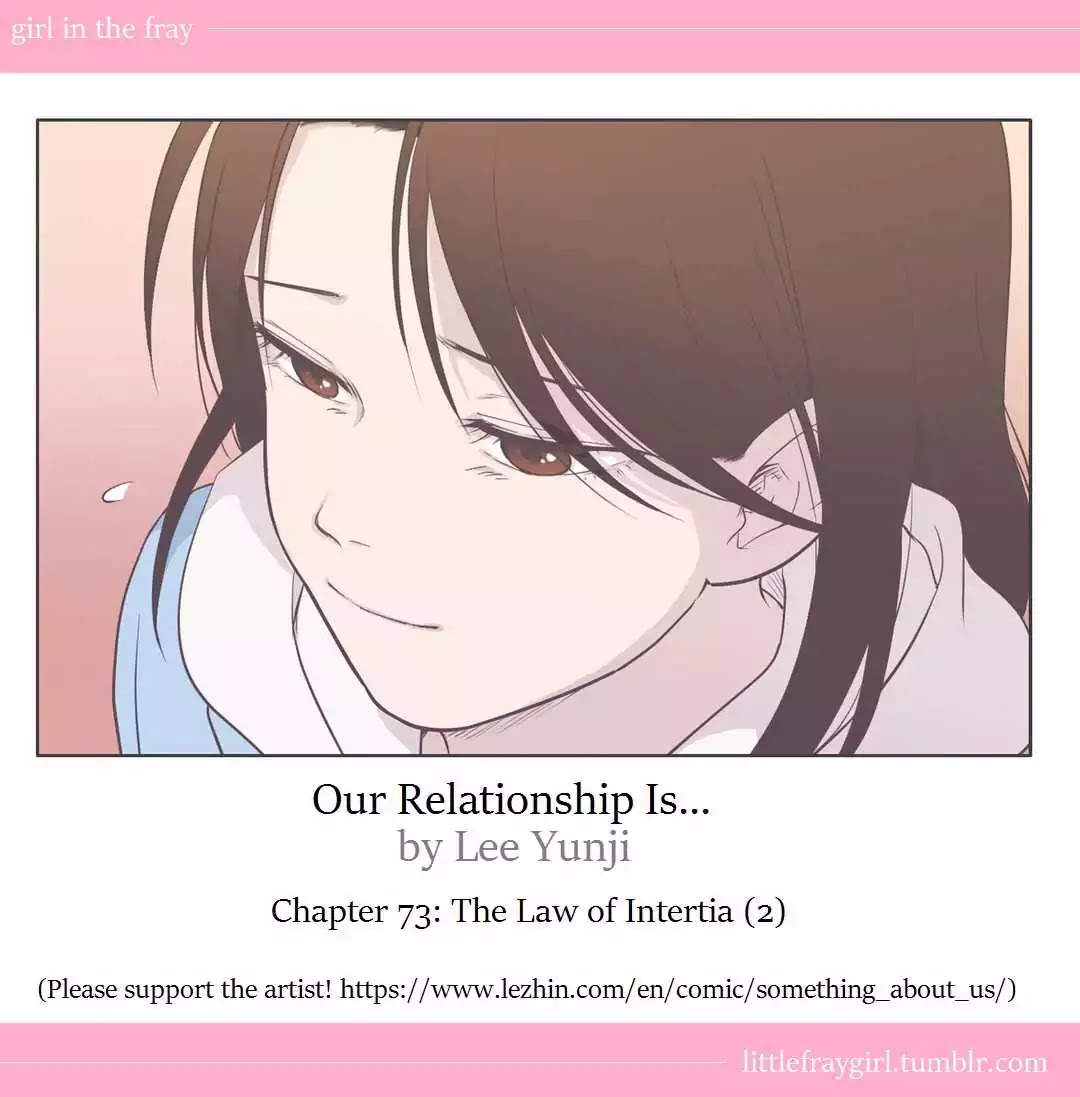 Our Relationship Is... Chapter 73 page 1 - Chapter 73: The Law of Intertia (2)