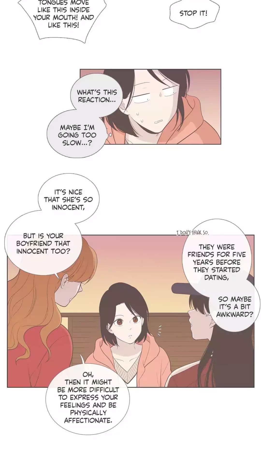 Our Relationship Is... Chapter 75 page 18 - Chapter 75: I Can't Express My Feelings Easily