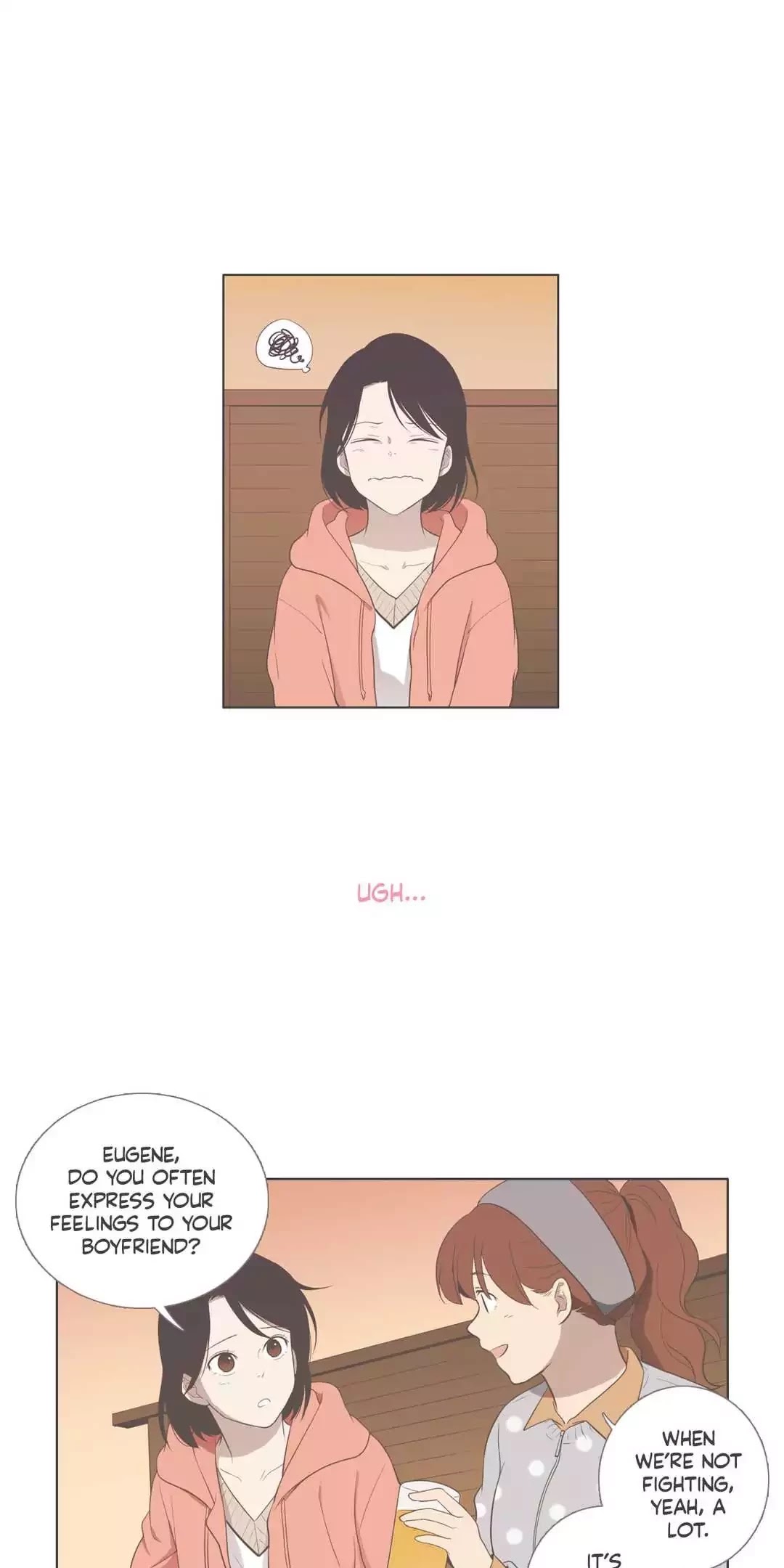 Our Relationship Is... Chapter 75 page 21 - Chapter 75: I Can't Express My Feelings Easily