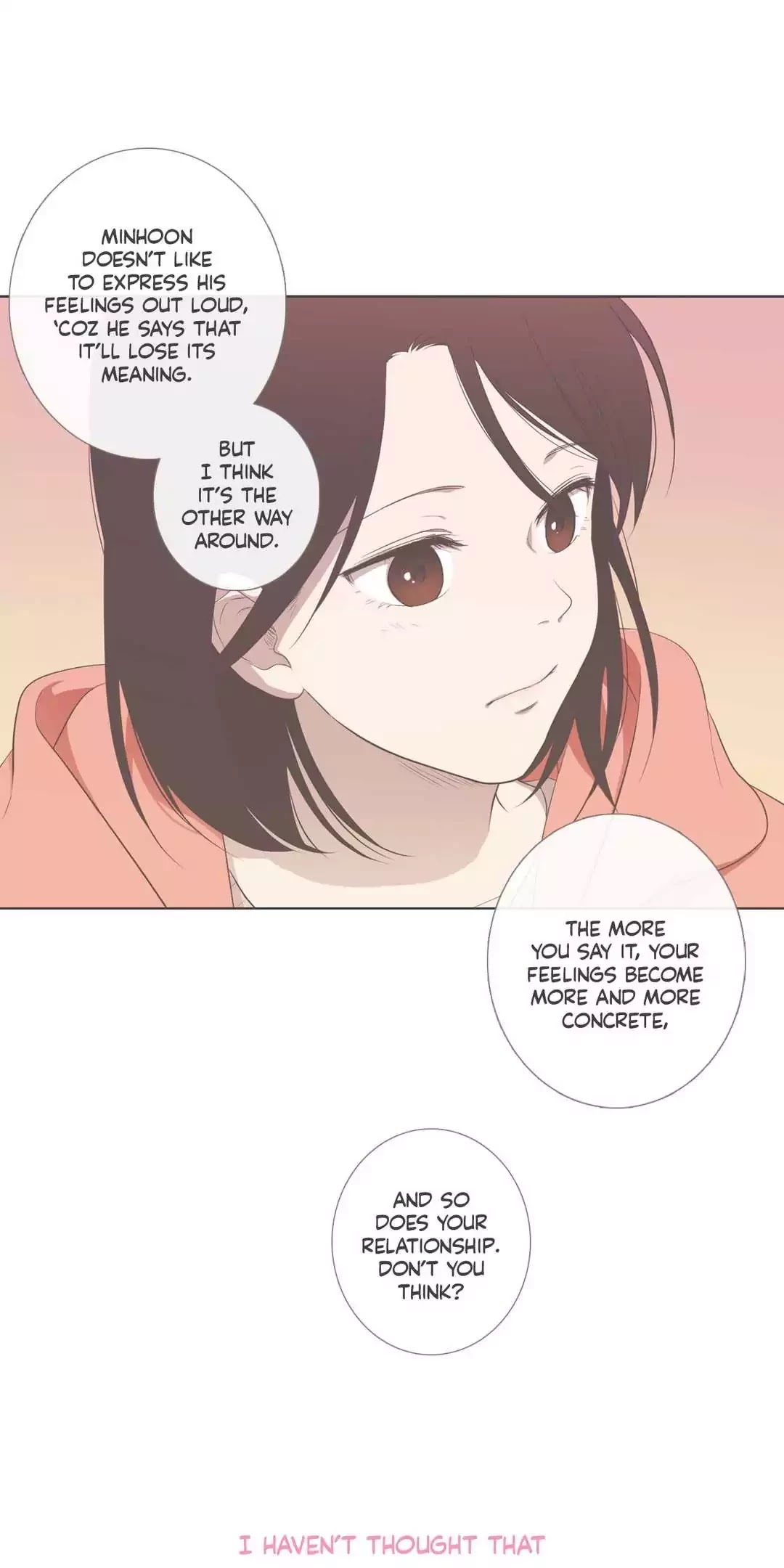 Our Relationship Is... Chapter 75 page 23 - Chapter 75: I Can't Express My Feelings Easily