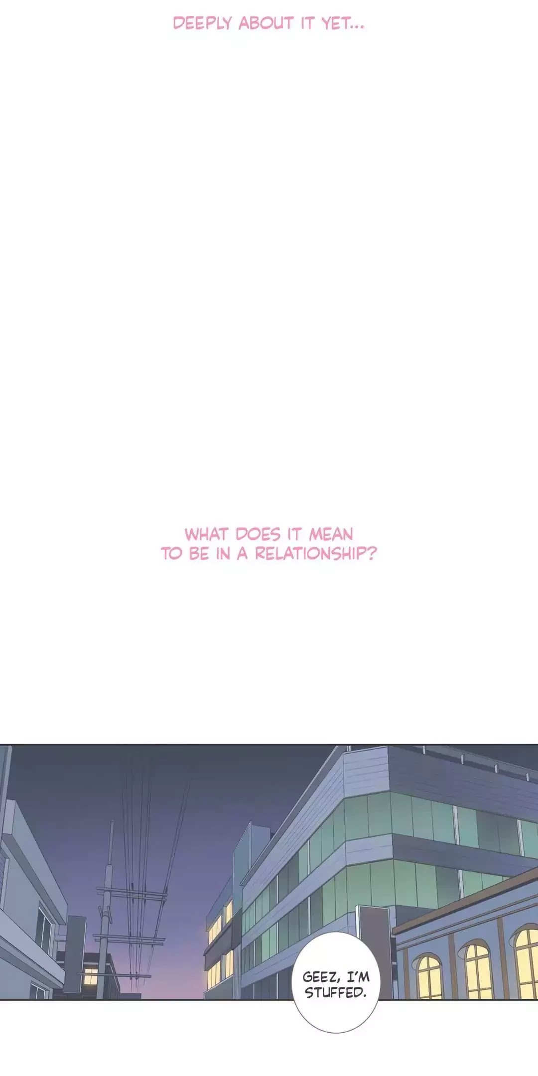 Our Relationship Is... Chapter 75 page 24 - Chapter 75: I Can't Express My Feelings Easily