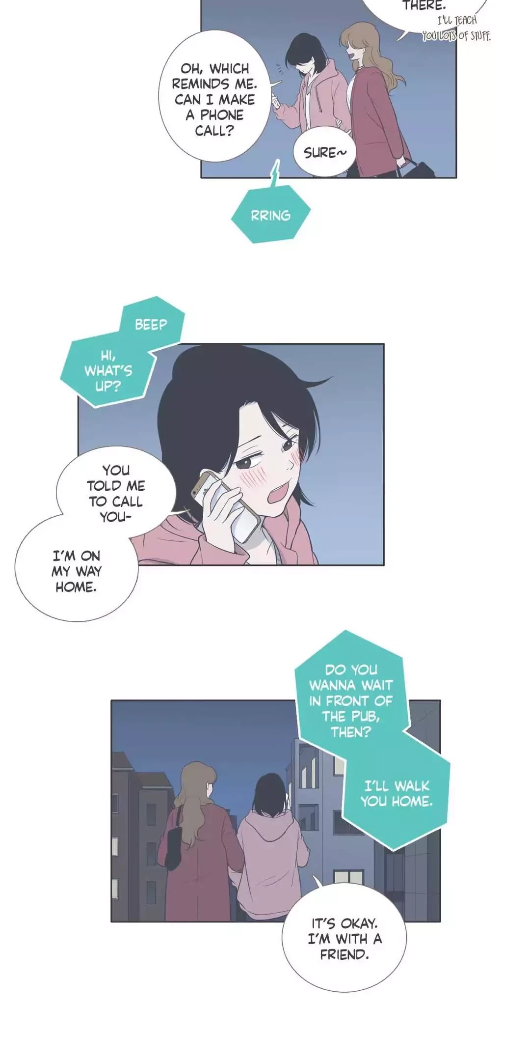 Our Relationship Is... Chapter 75 page 26 - Chapter 75: I Can't Express My Feelings Easily