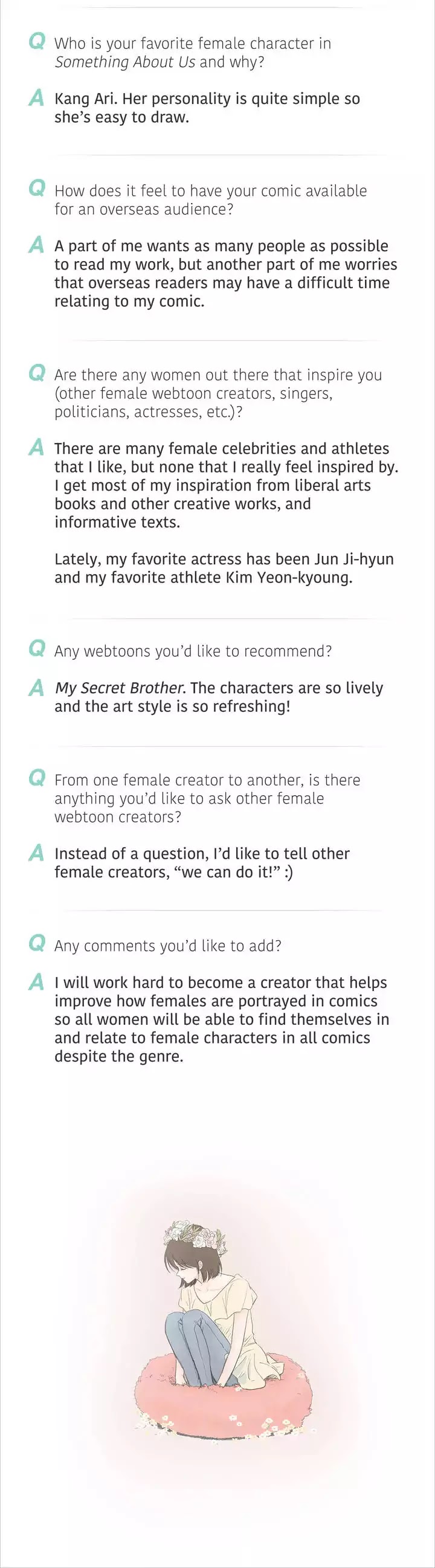 Our Relationship Is... Chapter 98.2 page 3 - Chapter 98.2: Women's History Month: A Special Interview