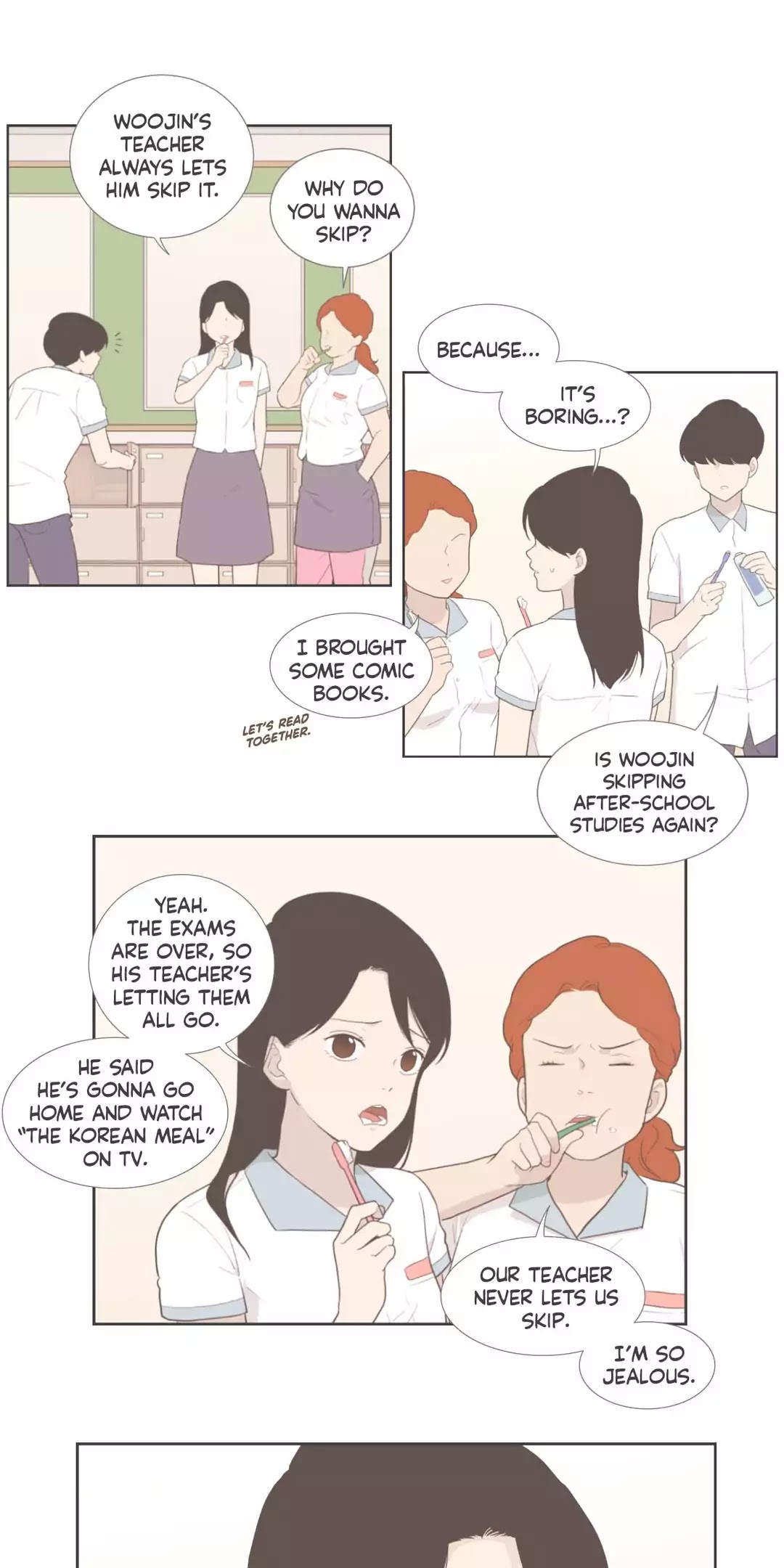 Our Relationship Is... Chapter 99.10 page 25 - Chapter 99.10: Side Story 10: Guys, It's Me, Bo-yoon (2)