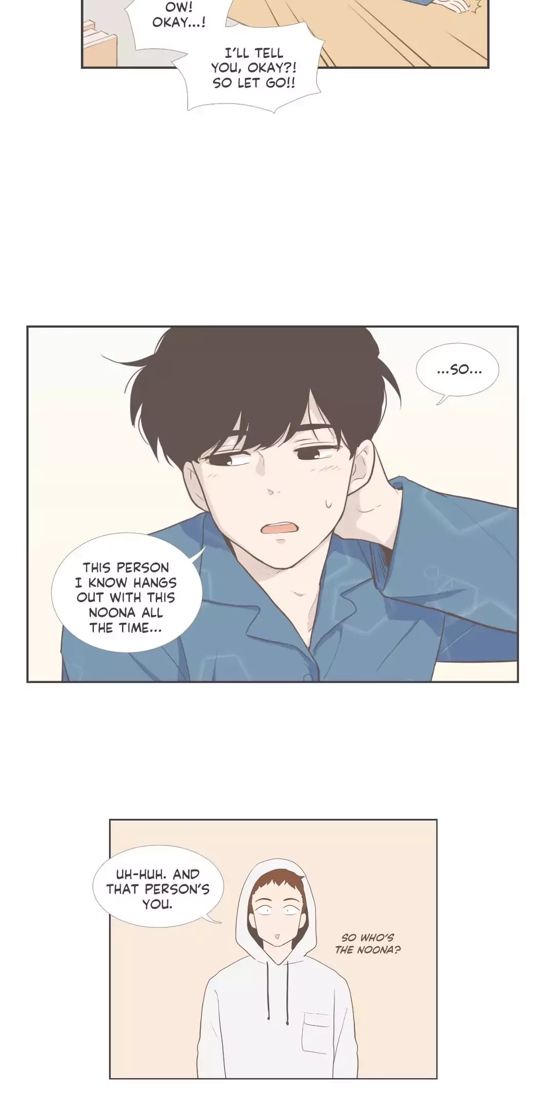 Our Relationship Is... Chapter 99.15 page 4 - Chapter 99.15: Side Story 15: Because You're so Cute (1)
