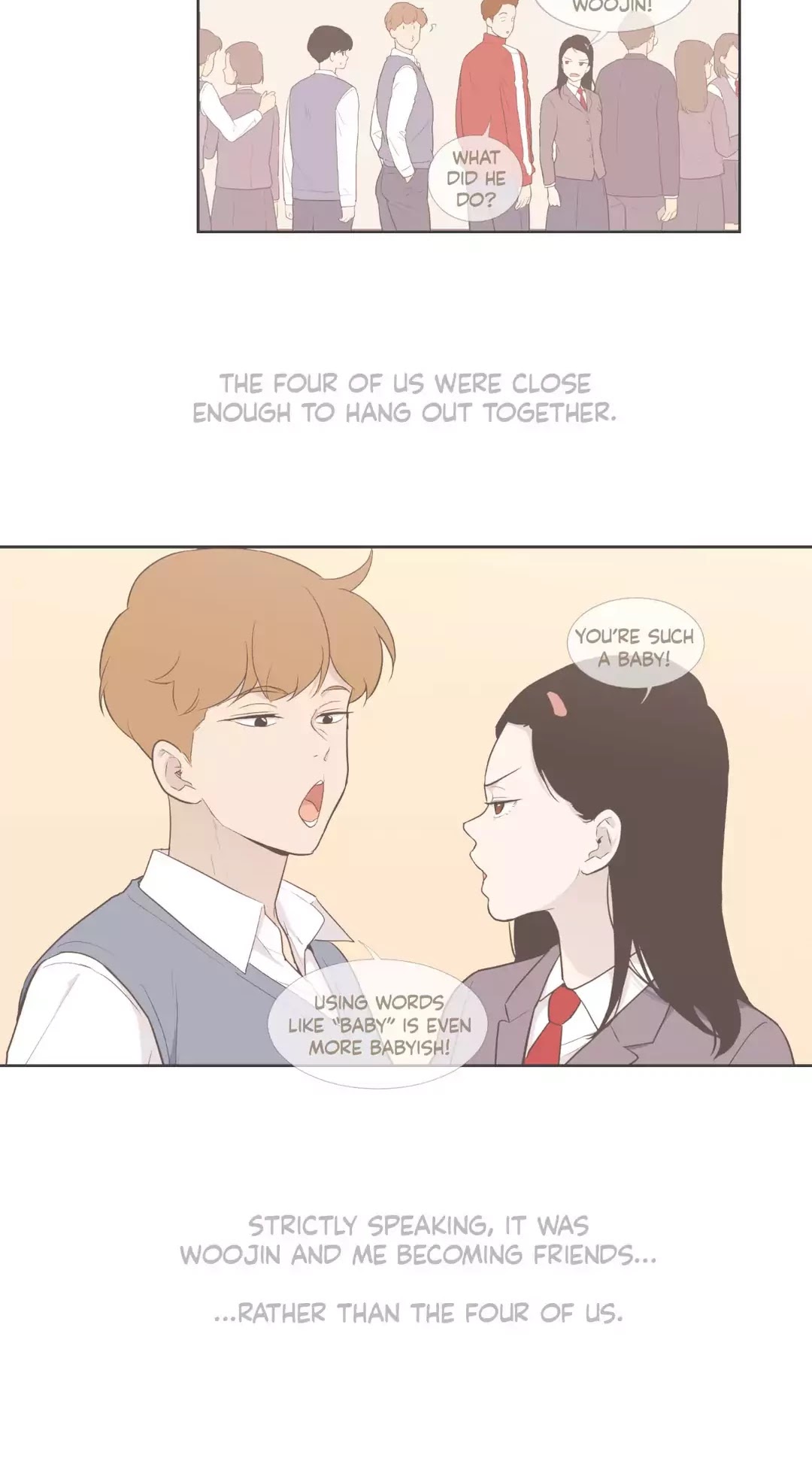 Our Relationship Is... Chapter 99.9 page 16 - Chapter 99.9: Side Story 9: Guys, It's Me, Bo-yoon (1)