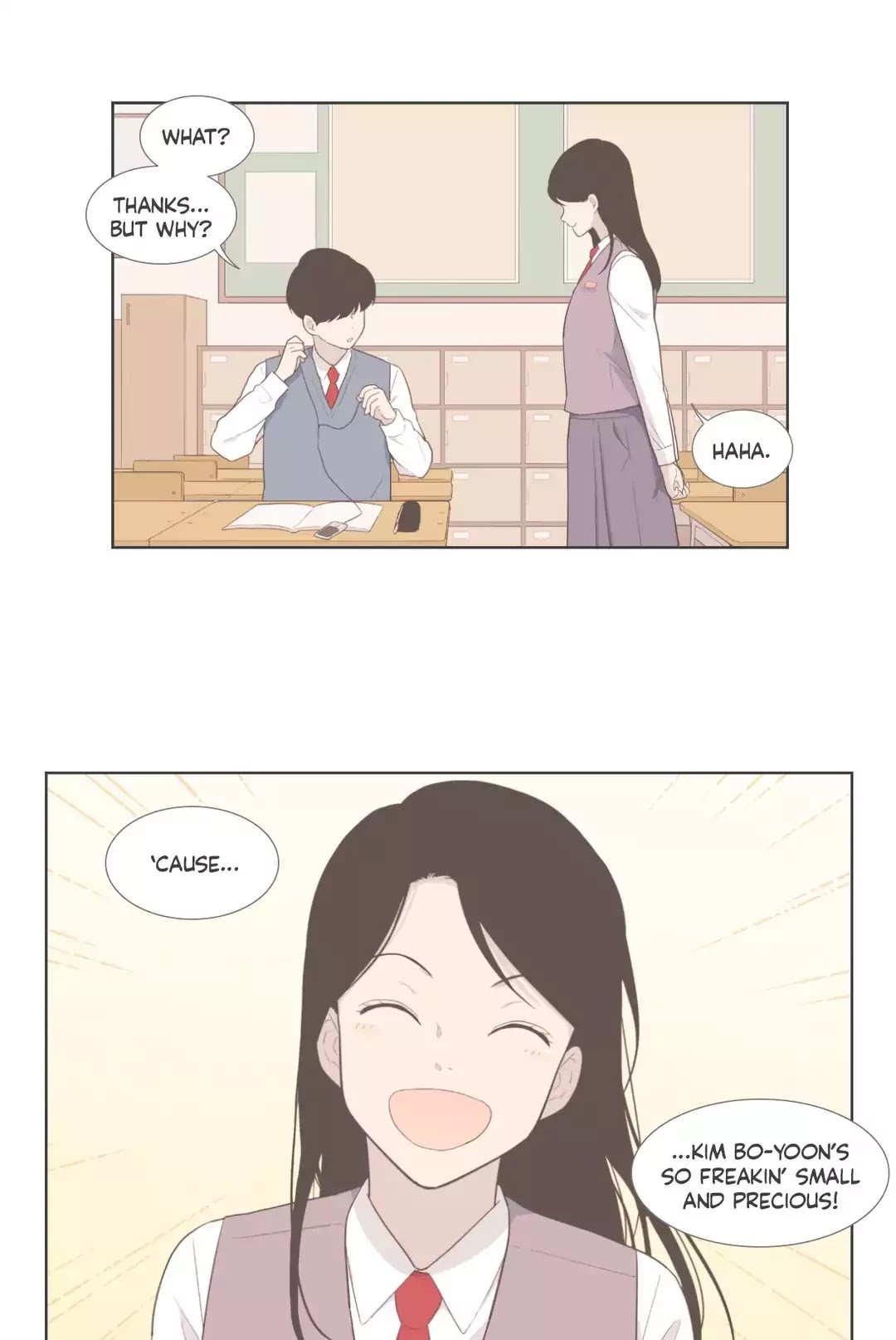 Our Relationship Is... Chapter 99.9 page 29 - Chapter 99.9: Side Story 9: Guys, It's Me, Bo-yoon (1)