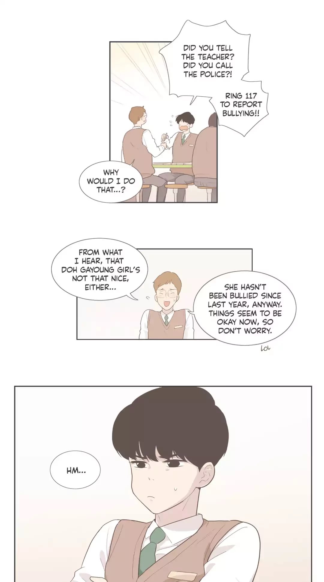 Our Relationship Is... Chapter 99.9 page 9 - Chapter 99.9: Side Story 9: Guys, It's Me, Bo-yoon (1)