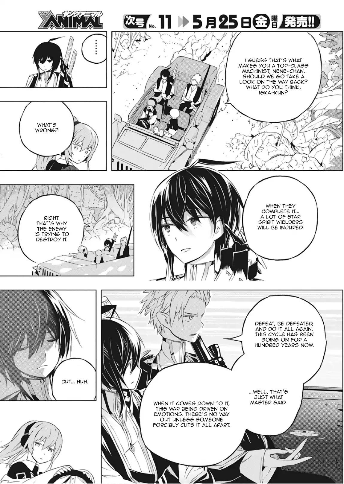 Our War that Ends the World, or Perhaps the Crusade that Starts it Anew Chapter 1 page 36 - Chapter 1: Boy and Witch (Part 1)