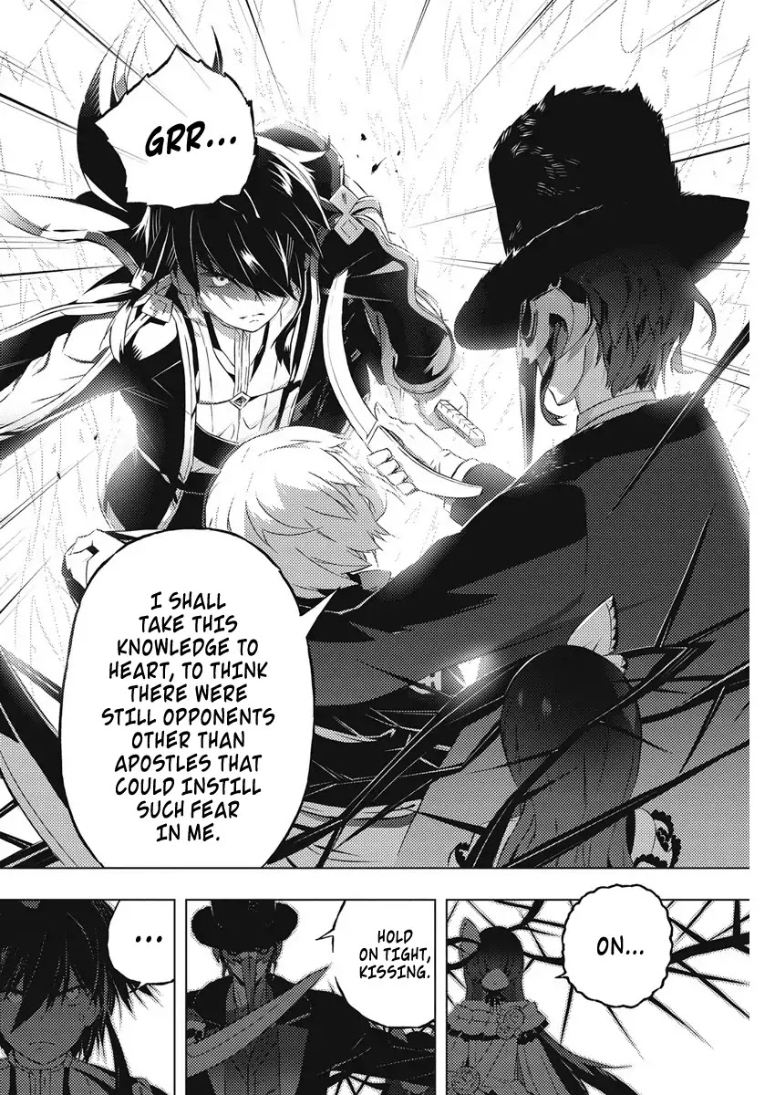 Our War that Ends the World, or Perhaps the Crusade that Starts it Anew Chapter 16 page 17 - Chapter 16: Pureblood Kissing