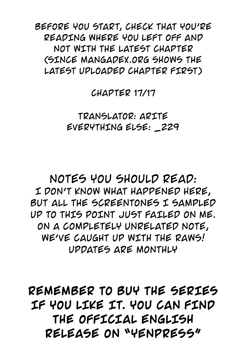 Our War that Ends the World, or Perhaps the Crusade that Starts it Anew Chapter 17 page 1 - Chapter 17: A Witch's Star Crest