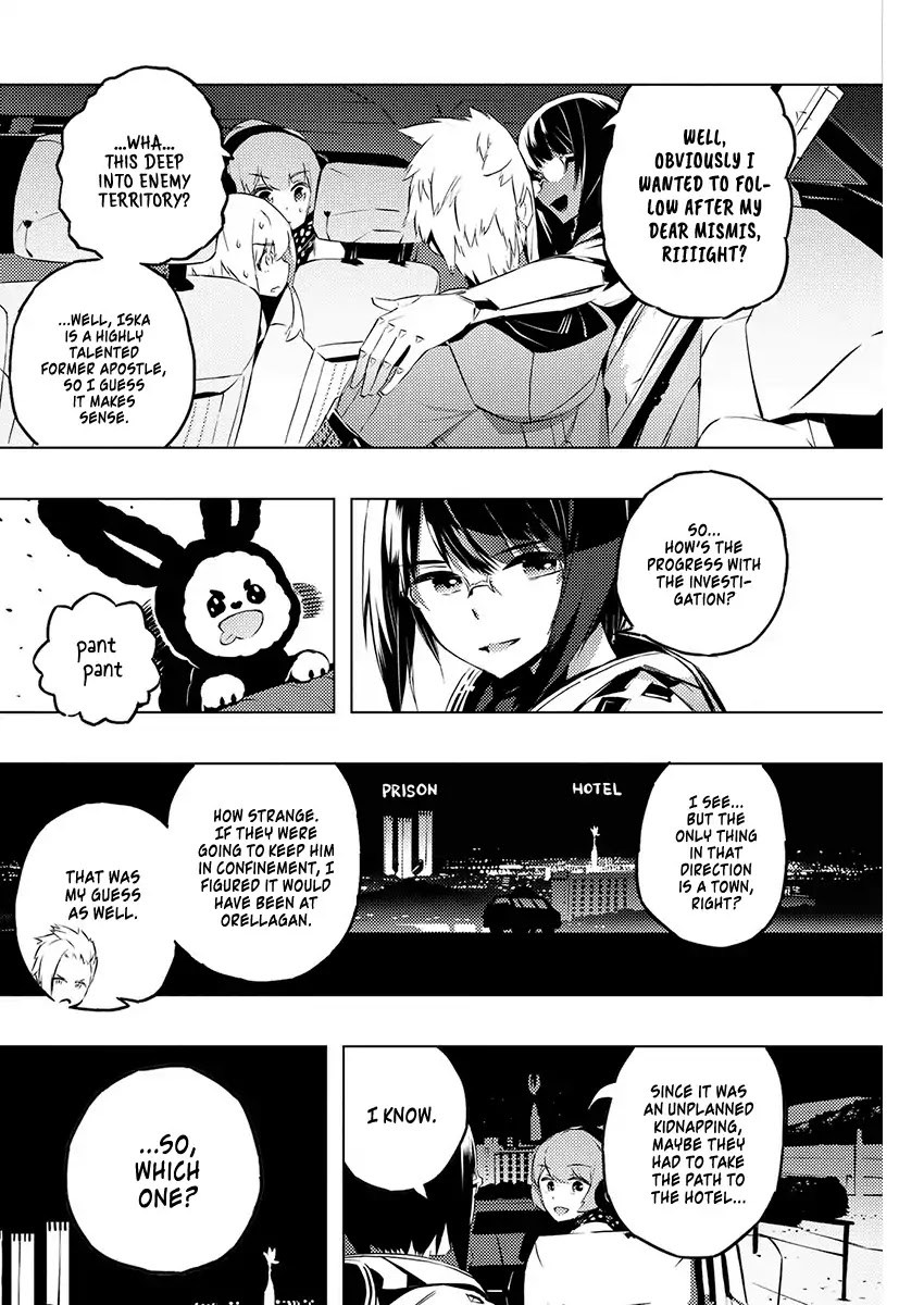 Our War that Ends the World, or Perhaps the Crusade that Starts it Anew Chapter 20 page 11 - Chapter 20: Even When Apart
