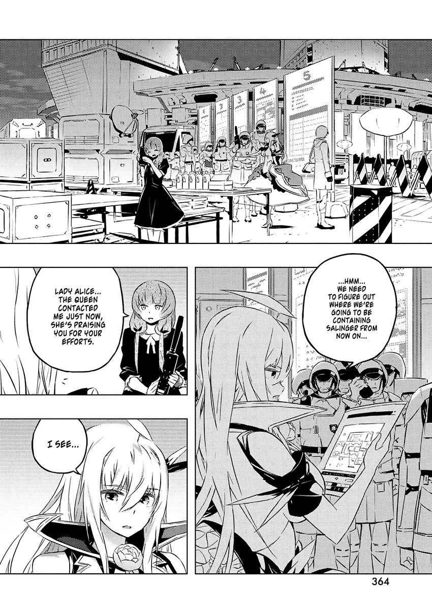 Our War that Ends the World, or Perhaps the Crusade that Starts it Anew Chapter 24 page 28 - Chapter 24: The Superhuman and The Battle Enthusiast (Part 2)