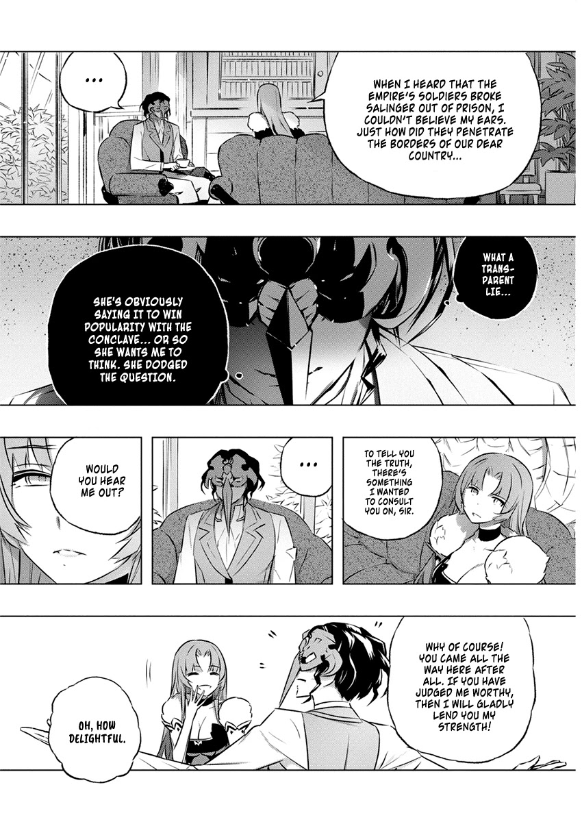 Our War that Ends the World, or Perhaps the Crusade that Starts it Anew Chapter 27 page 17 - Chapter 27: The Sisters' Motives