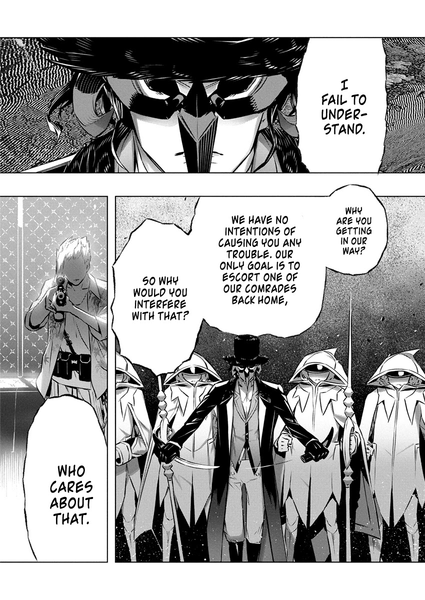 Our War that Ends the World, or Perhaps the Crusade that Starts it Anew Chapter 30 page 14 - Chapter 30: The 907th Unit (Part 2)