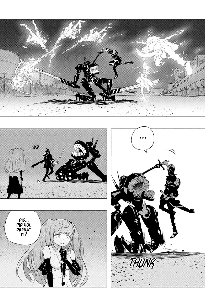Our War that Ends the World, or Perhaps the Crusade that Starts it Anew Chapter 33 page 5 - Chapter 33: The Witch Hunt Execution Machine (Part 3)