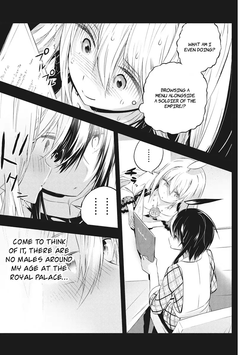 Our War that Ends the World, or Perhaps the Crusade that Starts it Anew Chapter 4 page 17 - Chapter 4: Him, Her, and the Chance Meeting Part 2